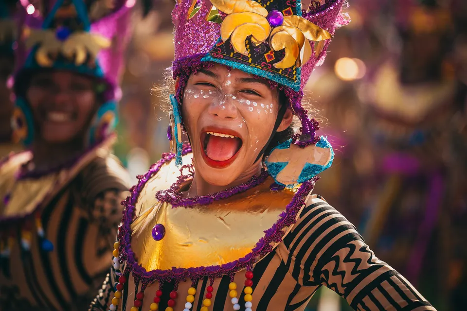 Sinulog street dance, Cebu, Philippines